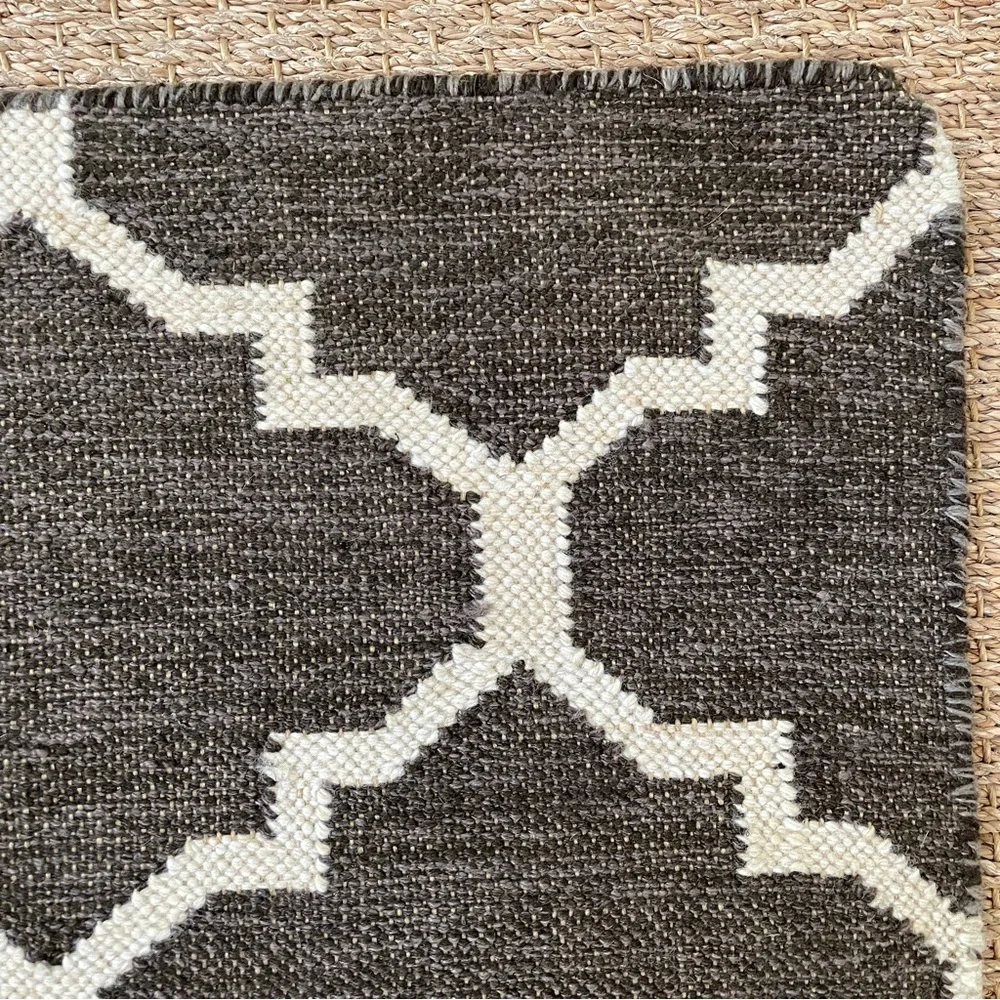 Ben Soleimani for Restoration Hardware Moroccan Tile Flat Weave Accent Rug 3x5’